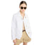 Giacche Donna Fay - 3 Ganci in Saia di Cotone Tinto in Capo - Bianco