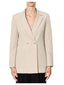 Giacche Donna RUE•8ISQUIT - Giacca Doppiopetto New /Basic - Sabbia