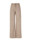 Pantaloni Donna D.Exterior - Gessato Soft Pant Coulise Largo - Bianco