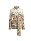 Giacche Donna Etro - Women's Safari Jacket With Belt - Multicolore