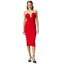Vestiti casual Donna Pinko - Cenerino Abito Jersey Light - Rosso