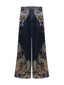 Pantaloni Donna Etro - Women's Full Length Wide Leg Trousers - Multicolore