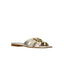 Ciabatte Donna Pinko - Marli 09 - Slipper Laminated Nappa - Argento