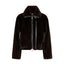 Pellicce Donna Pinko - Estebana Blouson Similvisone - Marrone