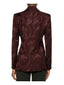 Giacche Donna Etro - Women's Fitted Double Brested Jacket - Bordeaux