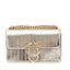 Borse a spalla Donna Pinko - Love One Mini Dc Anguilla - Oro