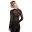 Maglie Donna Michael Kors - Gem Ht Fitted Ls Crew - Nero