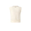 Gilet Donna Pinko - Ponziane Gilet Maxi Rib Lana - Bianco