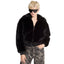 Giacche Donna Michael Kors - Faux Fur Bomer Jkt - Nero
