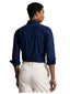 Camicie casual Uomo Ralph Lauren - Custom Fit Stretch Poplin Shirt - Blu