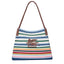 Borse a spalla Donna Etro - Shopping Libra M Trimming - Multicolore