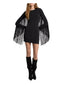 Vestiti casual Donna Michael Kors - Fringe Ls Mini Dress - Nero