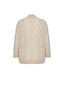Maglie Donna D'EXTERIOR - Treccia Alpaca Fine Cardigan Lungo - Bianco