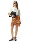Gonne casual Donna Pinko - Nuoro Gonna Tela Washed - Arancione