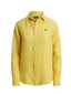Bluse e camicie Donna Ralph Lauren - Classic Long Sleeve Button Front Shirt - Giallo