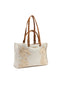 Borse a mano Donna Ermanno Scervino - Small Tote Barbara Shiny Cream - Bianco
