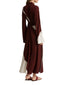 Vestiti da sera e cerimonia Donna Alberta Ferretti - Abito Twil Stampato - Marrone