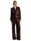Bluse e camicie Donna Alberta Ferretti - Camicia Paillettes Su Jersey - Marrone