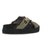 Ciabatte Donna Mou - Criss-cross rope raffia sandal - Nero