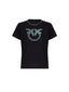 T-shirt Donna Pinko - Fidenza T-Shirt Jersey Logo - Multicolore