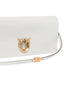 Borse a tracolla Donna Pinko - Click Soft Horizontal Classic - Bianco