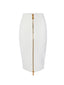 Gonne eleganti Donna Elisabetta Franchi - Gonna Di Maglia - Avorio