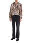 Giacche Donna MOSCHINO JEANS - Capospalla Lungo Nylon Stampa Leopardo - Marrone