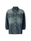Camicie Donna Pinko - Danae Camicia Light Denim - Denim-Antropos Boutique