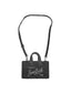 Borse a tracolla Donna Mc2 Saint Barth - Phone Bag Velvet 00 Emb - Nero