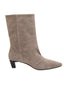 Scarpe con tacco Donna Lorenzo Mari - Scarpa Camoscio Taupe - Beige