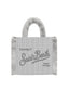 Borse a mano Donna Mc2 Saint Barth - Vanity Mini Shearling Bag With Strap - Grigio