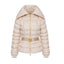 Piumini Donna Elisabetta Franchi - Giacca Imbottita - Avorio