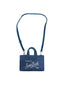 Borse a tracolla Donna Mc2 Saint Barth - Phone Bag Velvet 61 Emb - Blu