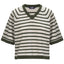 T-shirt Donna KWAY - Marol Stripes - Beige