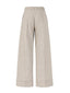 Pantaloni Donna D.Exterior - Soft Flanella Pant Corto Largo - Bianco