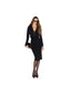 Vestiti da sera e cerimonia Donna Elisabetta Franchi - Abito Di Maglia - Nero