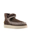 Stivali Donna Mou - New Eskimo Sneaker Suede Lettr - Marrone