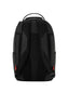 Zaini Casual Unisex Sprayground - Blacked Out Embossed Gold Tooth Backpack - Nero