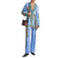 Pantaloni Donna Etro - Trousers Woman - Celeste
