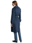 Giacche Donna Michael Kors - Db Belted Wool Trench - Blu