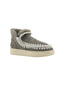 Stivali Donna Mou - New Eskimo Sneaker Suede Lettr - Grigio