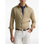 Camicie casual Uomo Ralph Lauren - Cubdppcs-Long Sleeve-Sport Shirt - Beige