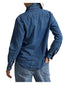 Bluse e camicie Donna Ralph Lauren - Ls Crlte St-Long Sleeve Button Front Shirt - Denim