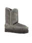 Stivali Donna Mou - Eskimo 24 Rhinestones Logo - Grigio