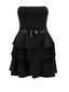 Vestiti da sera e cerimonia Donna Elisabetta Franchi - Abito Donna Con Cintura - Nero