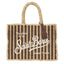 Borse a mano Donna Mc2 Saint Barth - Colette Raffia Stripes Mini V 18 Emb - Multicolore