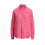 Camicie Donna Ralph Lauren - Classic-Long Sleeve-Button Front Shirt - Fucsia