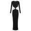 Vestiti casual Donna Elisabetta Franchi - Abito Di Maglia - Nero