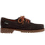 Mocassini Donna Sebago - Askook Lug Suede Waxed - Marrone