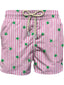 Pantaloncini e calzoncini Uomo Mc2 Saint Barth - Lighting Micro Stretch Turtle W Stripes 21 - Multicolore